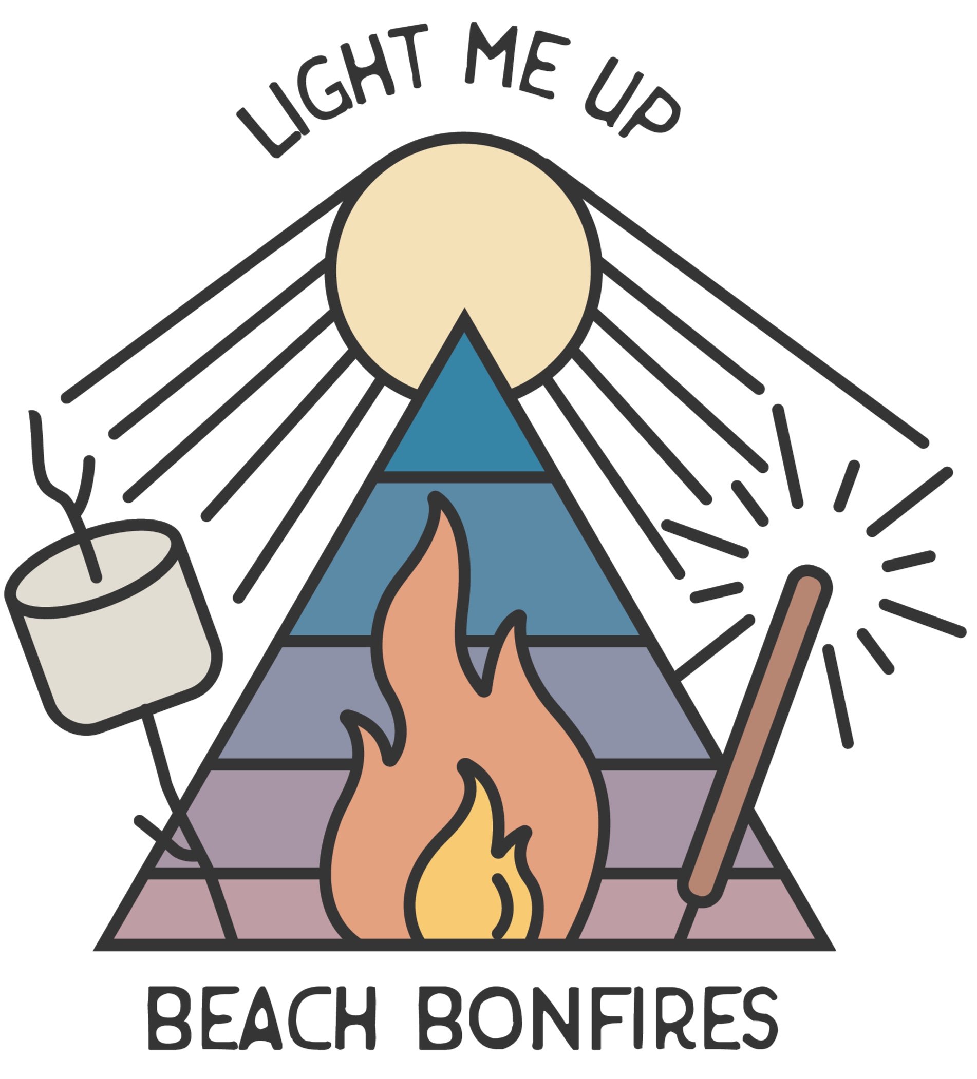 Light Me Up Beach Bonfires